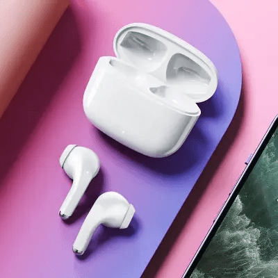 ECOUTEURS SANS FILS - ProTWSEarphones™ - Blanc - Confortmedia