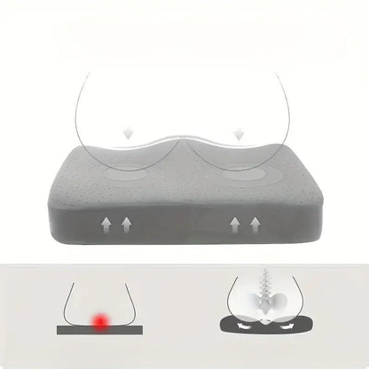 Coussin Ergonomique - ErgoCushion™ - Gris Perle - Confortmedia