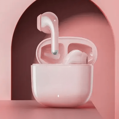 ECOUTEURS SANS FILS - ProTWSEarphones™ - Rose - Confortmedia