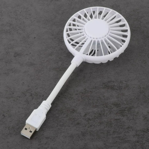 Mini Ventilateur Portable - BreezeMate™ - Blanc - Confortmedia