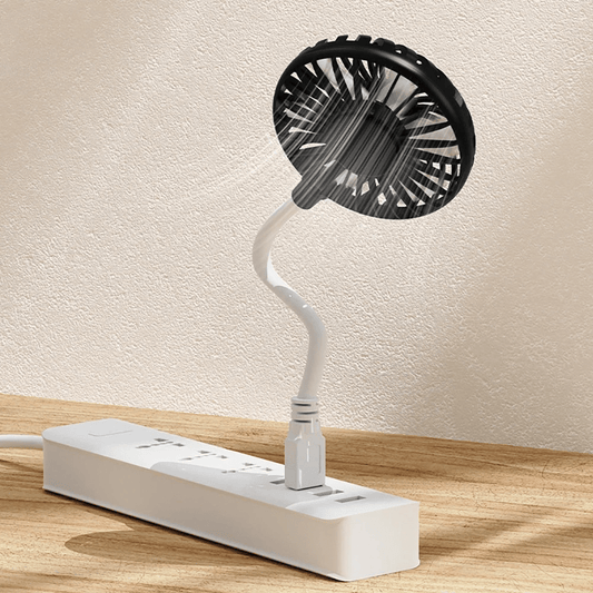 Mini Ventilateur Portable - BreezeMate™ - Noir - Confortmedia
