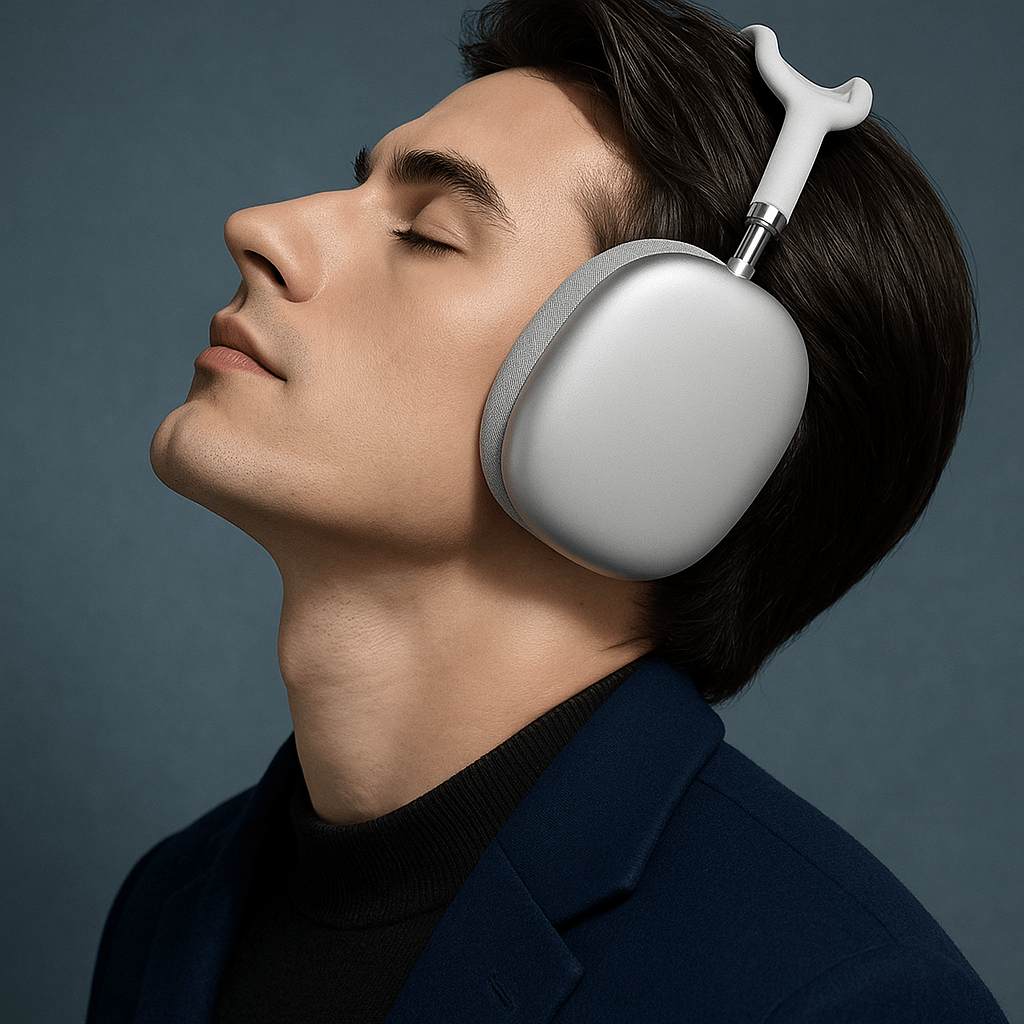 Casque Sans Fil - AirPulse™ - Blanc - Confortmedia