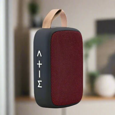 HAUT PARLEUR - Boomie™ - Rouge - Confortmedia