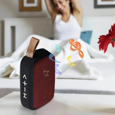 HAUT PARLEUR - Boomie™ - Rouge - Confortmedia