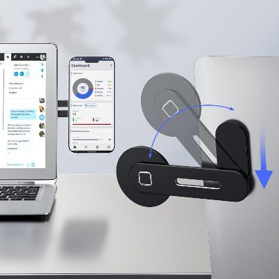 SUPPORT TELEPHONE - SnapSide™ - Noir - Confortmedia