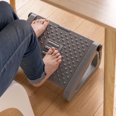REPOSE PIED - RelaxDesk™ - Gris - Confortmedia