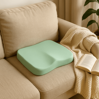 Coussin Ergonomique - ErgoCushion™ - Vert Menthe - Confortmedia