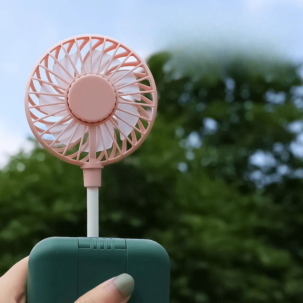 Mini Ventilateur Portable - BreezeMate™ - Rose - Confortmedia