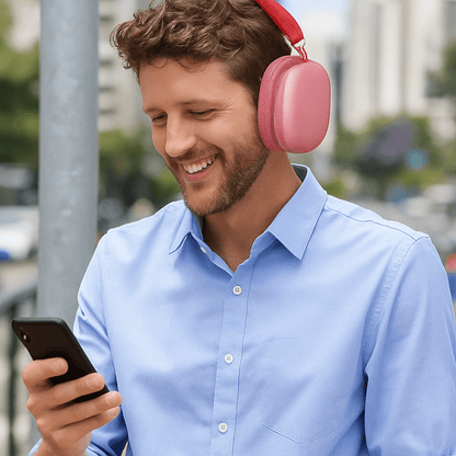 Casque Sans Fil - AirPulse™ - Rose - Confortmedia