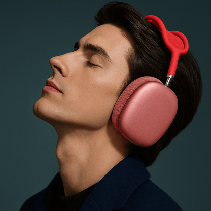 Casque Sans Fil - AirPulse™ - Rose - Confortmedia