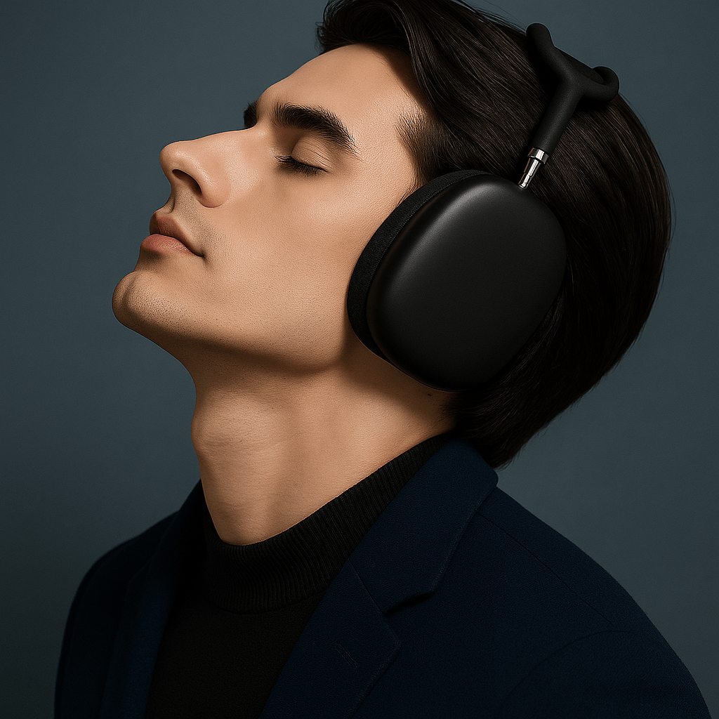 Casque Sans Fil - AirPulse™ - Noir - Confortmedia