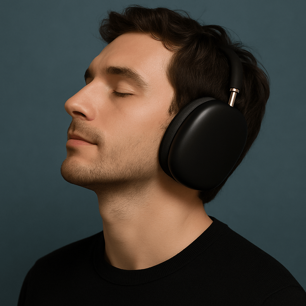 Casque Sans Fil - AirPulse™ - Noir - Confortmedia