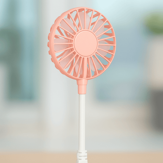 Mini Ventilateur Portable - BreezeMate™ - Rose - Confortmedia