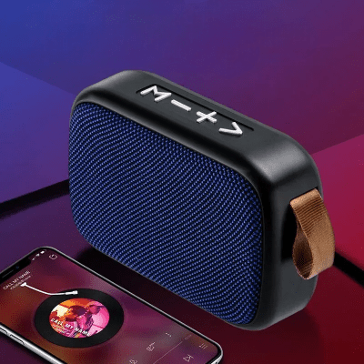 HAUT PARLEUR - Boomie™ - Bleu - Confortmedia
