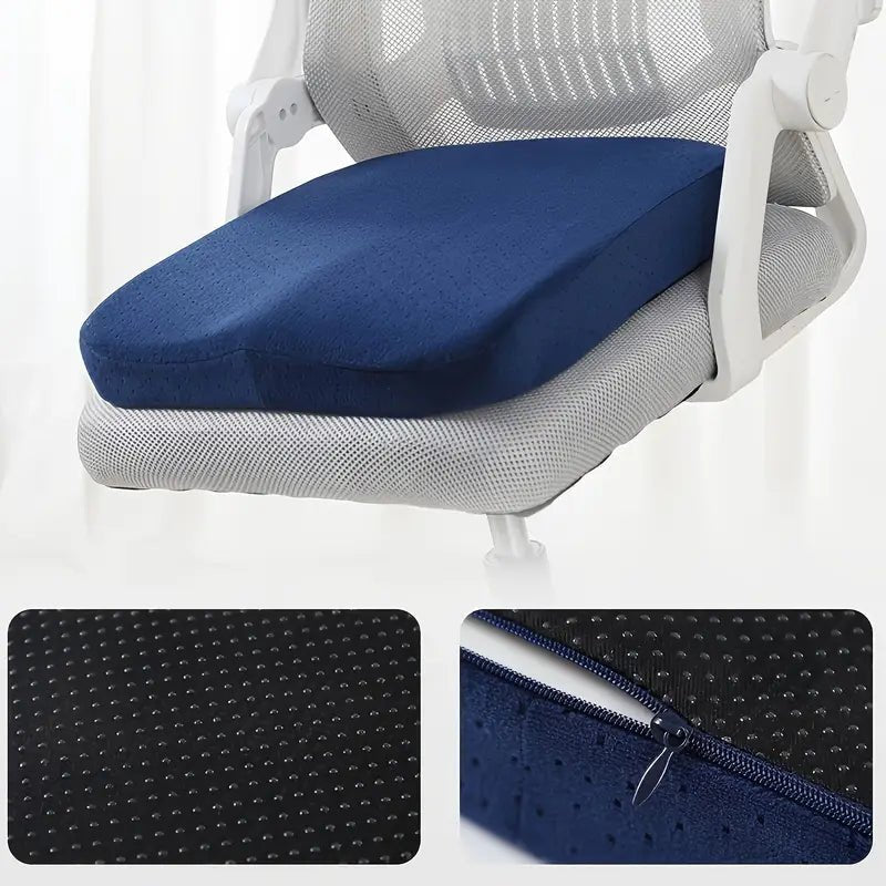 Coussin Ergonomique - ErgoCushion™ - Bleu Nuit - Confortmedia