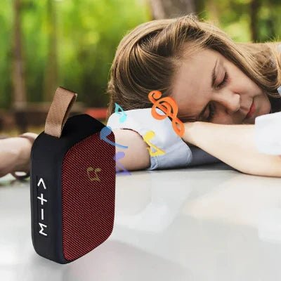 HAUT PARLEUR - Boomie™ - Rouge - Confortmedia