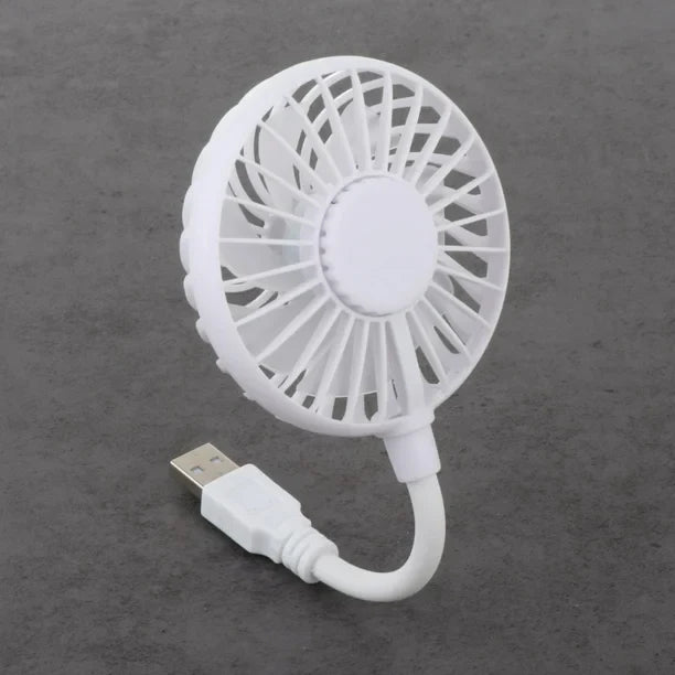 Mini Ventilateur Portable - BreezeMate™ - Blanc - Confortmedia