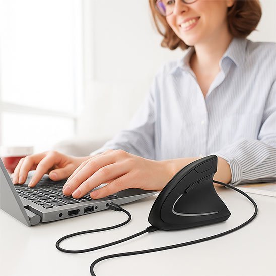 Souris ergonomique verticale | ComfortPro - Confortmedia